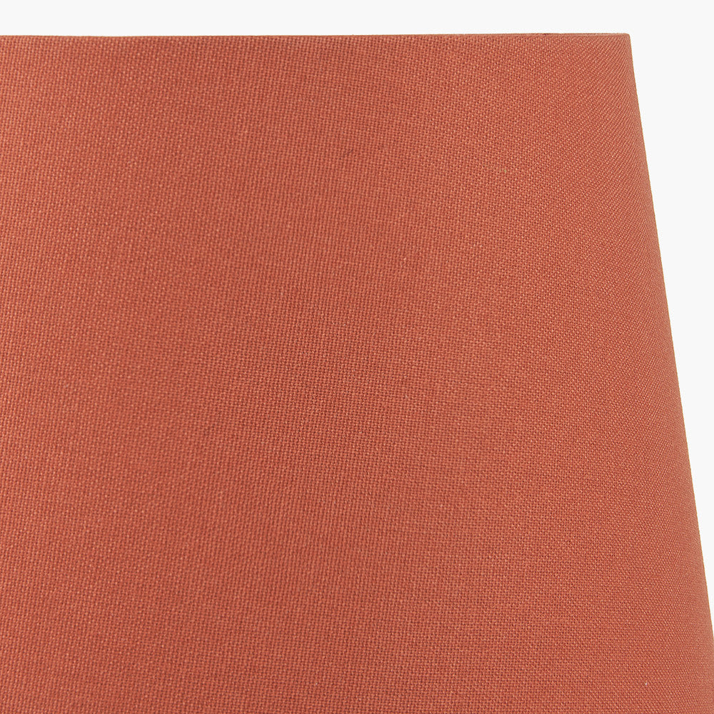 Winston 40cm Tobacco Handloom Tapered Lampshade
